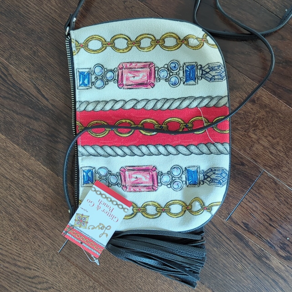 NWT Brighton "Glitter and Go" crossbody purse